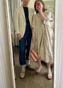 夫婦で楽しむナチュラルコーデ