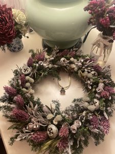 ドライフラワーリース